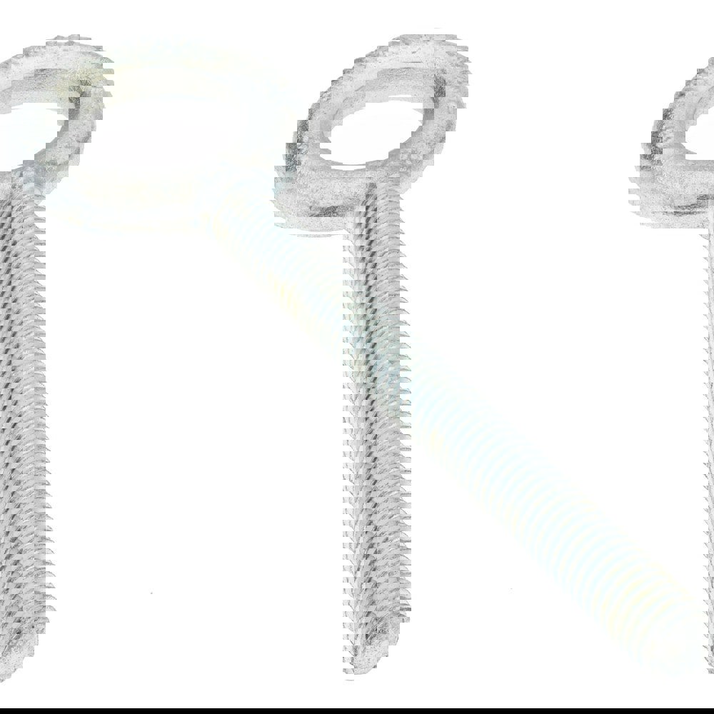 Fixed Lifting Eye Bolt: Without Shoulder, 2,000 lb Capacity, 7/16-14 Thread, Grade C-1035 Steel